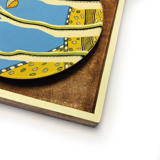 Artysta 'Natures Vibe' Handmade Wooden Wall Frame