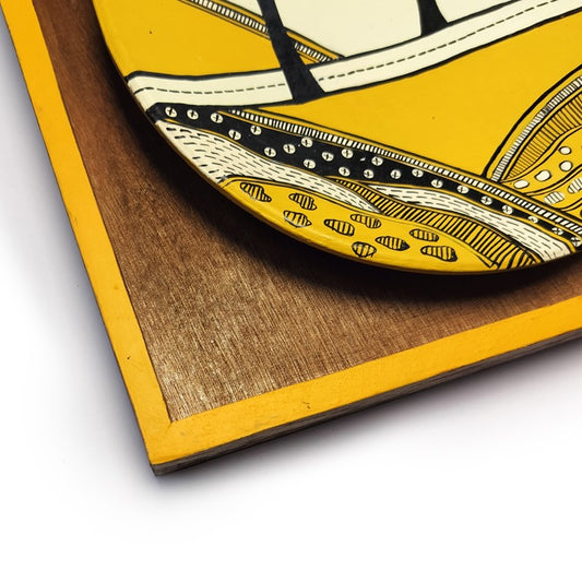 Artysta 'Tree of Life' Handmade Wooden Wall Frame