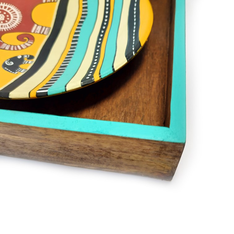 Artysta Mother's Love' Handmade Wooden Wall Frame