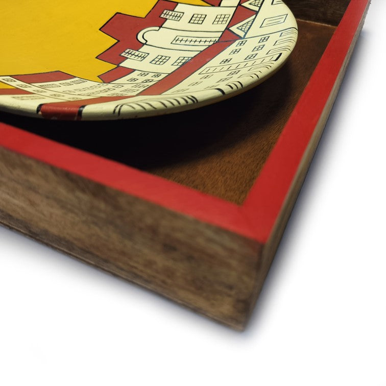 Artysta 'Old City' Handmade Wooden Wall Frame