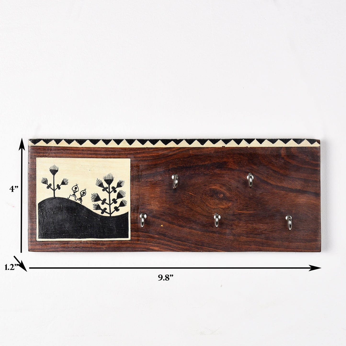 "Celebration of Life" Handcrafted Wooden Key Holder