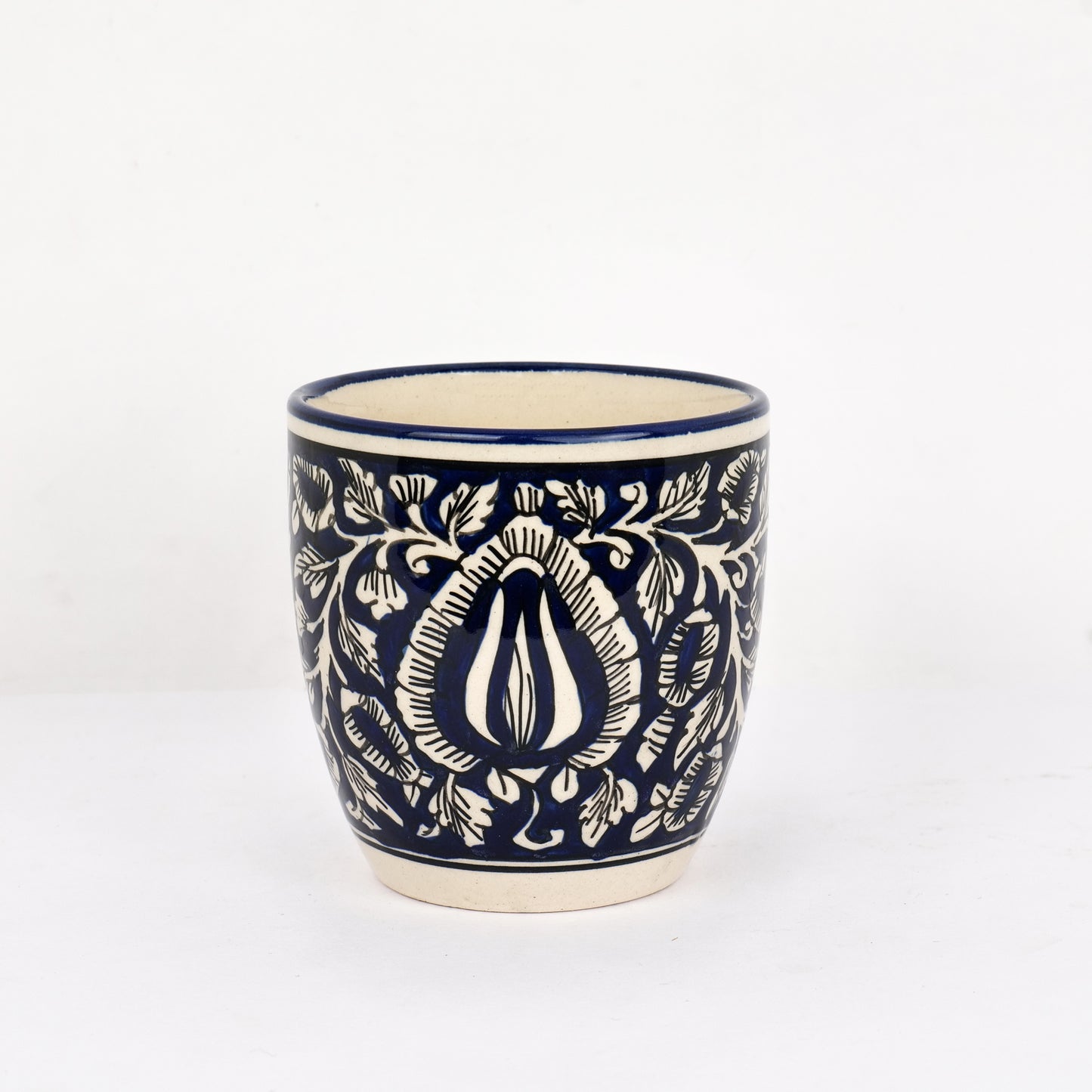 'Turkish Indigo' Decorative Ceramic Planter - artystagallery