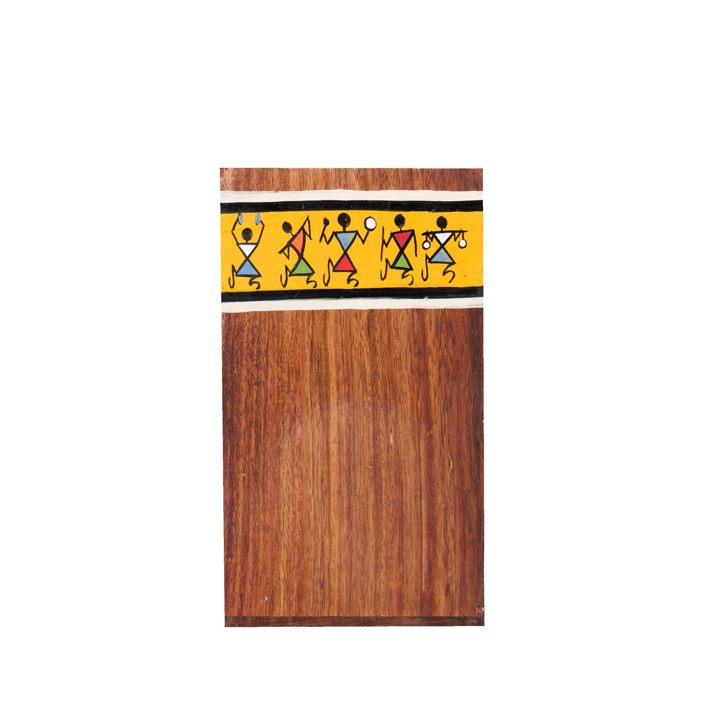 'Wooden Trio' Rectangular Cutlery Cum Stationary Holder, Set of 3
