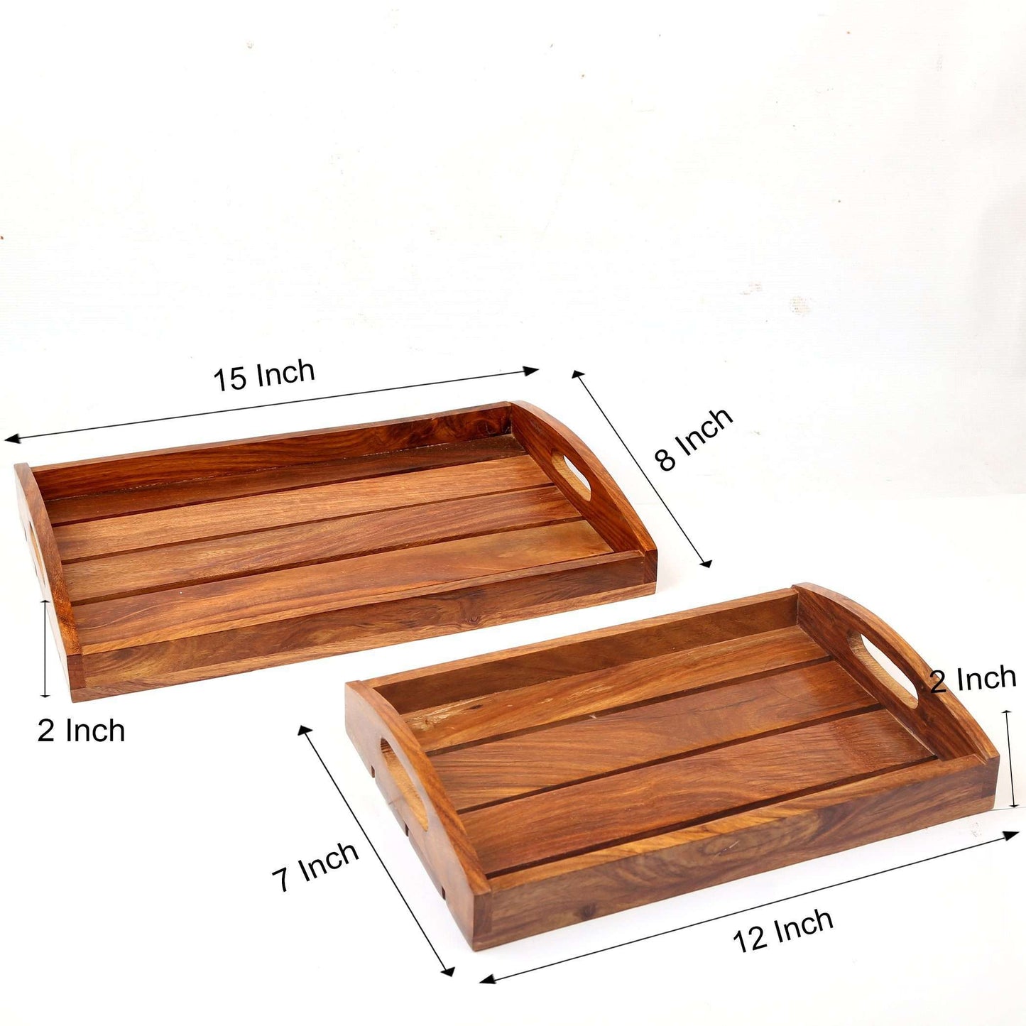 Rectangle Wooden Serving Tray - artystagallery