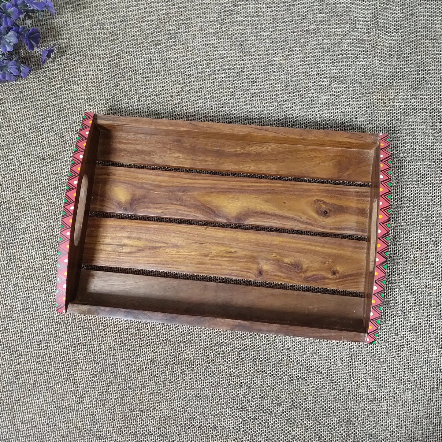 Rectangle Wooden Serving Tray - artystagallery