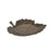 Artysta 'Serrated Brown Leaf' Ceramic Studio Pottery Serving Platter - artystagallery