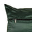 'A Breezy Aura' Hand Embroidered Linen Cushion Covers In Olive Green Color (16 x 16 Inch)