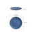 'Pastel Blue' Studio Pottery Ceramic Dinner Plates In Matt Blue, 10.2 inch