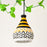 'Honey Comb' Terracotta Hand-Painted Hanging Lamp