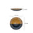 'Dual Toned Ridges' Ceramic Studio Pottery Dinner Plates 10.5 Inch