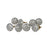 Golden Geometry Ceramic Drawer Pull/Door Knob