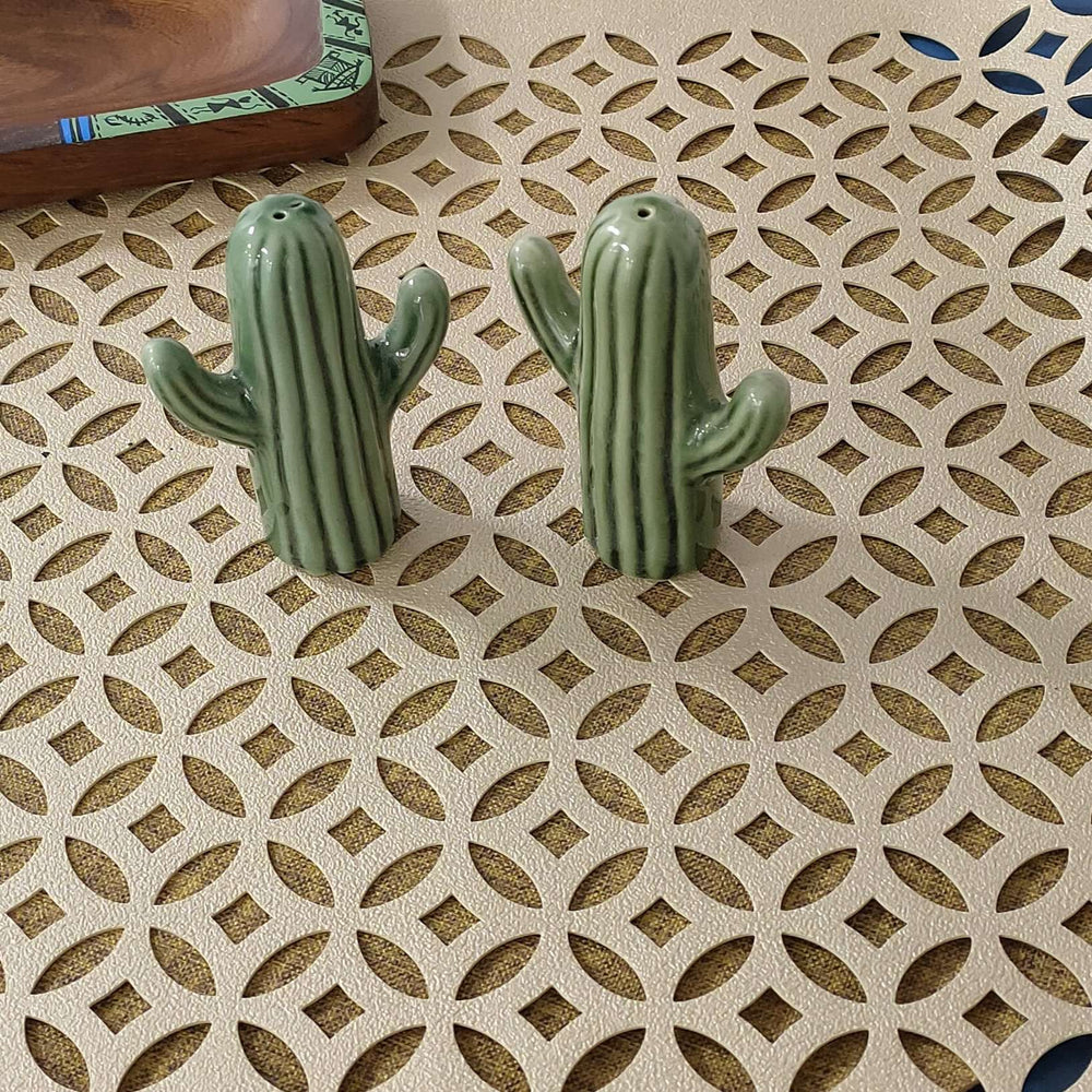 Cactus Shaped Salt And Pepper Shaker Set of 2 - artystagallery