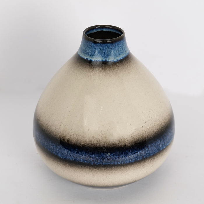 'Mid Night Sky' Ceramic Decorative Flower Vase For Home Decor
