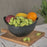 Black Ceramic Basket, Bread and Serving Basket - artystagallery