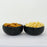 Buttoned Black & Blue Ceramic Serving Bowl (Set of 2) - artystagallery