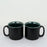 'Matte Black' Ceramic Maggi Mugs (Set of 2) - artystagallery