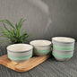 'Rings of Beauty' Ceramic Multi Purpose Serving Bowls - artystagallery