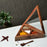 'Triangular Twist' Wooden Spice Box With 4 Containers - artystagallery