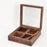 Wooden Spice Box With 4 Containers & Spoon - artystagallery