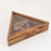 'Triangular Twist' Wooden Spice Box With 4 Containers - artystagallery