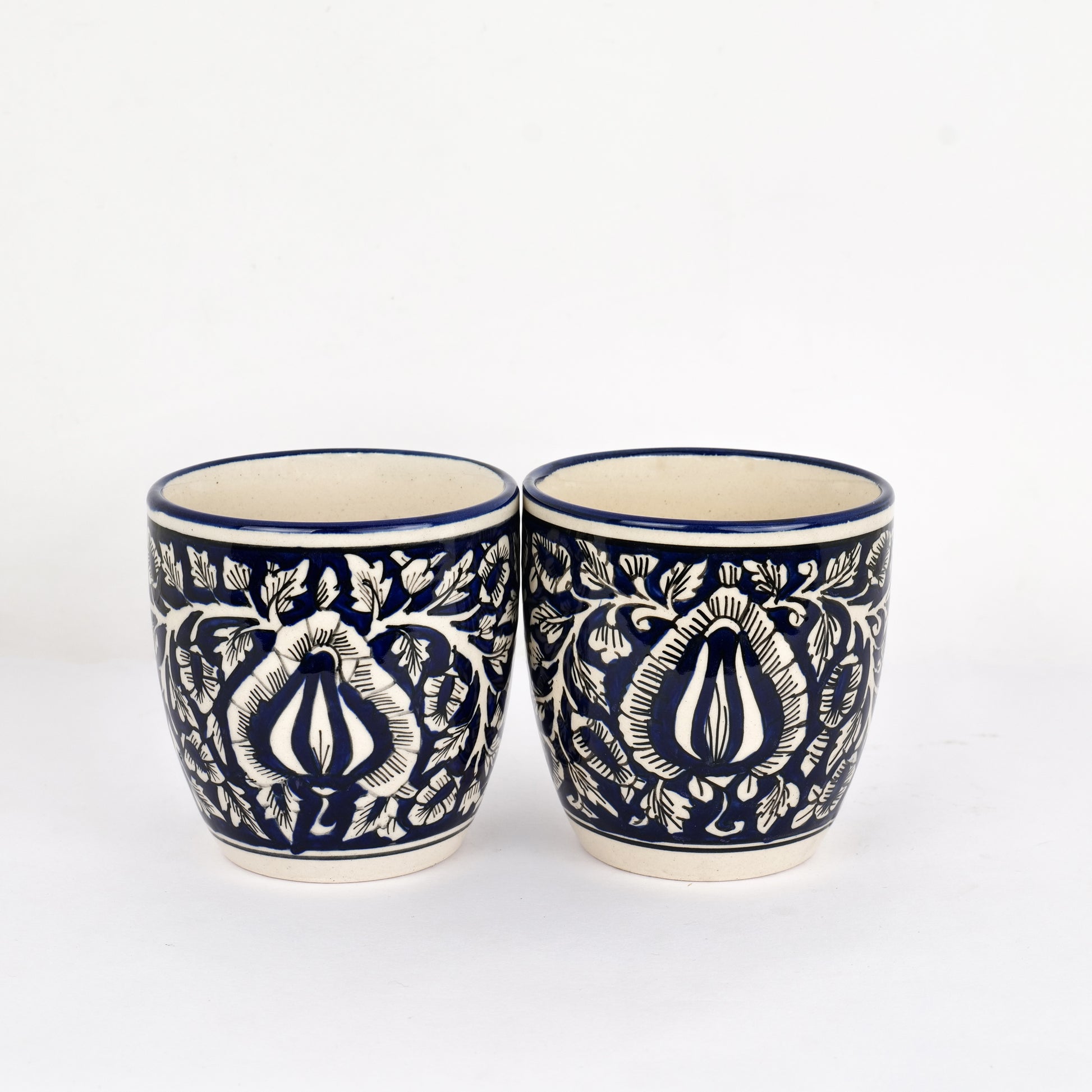 'Turkish Indigo' Decorative Ceramic Planter - artystagallery