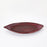 'Crimson Leaf' Studio Pottery Ceramic Serving Platter, 12 Inch