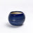 'Indigo Ridged' Ceramic Studio Pottery Planter Pot - artystagallery