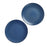 Artysta 'Pastel Blue' Ceramic Side & Quarter Plates (Matte Finish, 7 Inch) - artystagallery