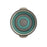 Artysta 'Minty Spirals' Hand-painted Ceramic Serving Platters - artystagallery
