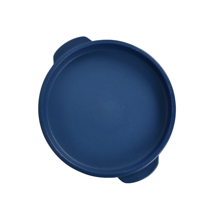 Artysta 'Pastel Blue' Hand-painted Ceramic Serving Platters In Matte Finish - artystagallery