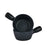 Artysta 'Matte Black Pans' Ceramic Chutney & Sauce Dip Bowls (Set of 2, 150 ml) - artystagallery