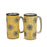 'Sunflower Garden' Ceramic Studio Pottery Beer & Coffee Mugs (Set of 2, 600 ml) - artystagallery