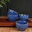 Artysta 'Sprinkled Ridges' Ceramic Studio Pottery Soup & Snack Serving Bowls (Set of 4) - artystagallery