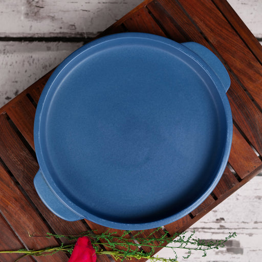 'Pastel Blue' Studio Pottery Ceramic Serving Platter