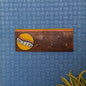 'Warli' Handcrafted Decorative Wooden Key Holder In Mustard Color