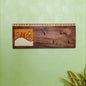 'Celebration of Life' Wooden Key Holder In Orange Color