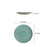'Sea Swirls' Studio Pottery Ceramic Dinner Plates, 10.2 Inch