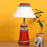 Decorative Bedside Table Lamp For Bedroom| Terracotta Table Lamp With Shade