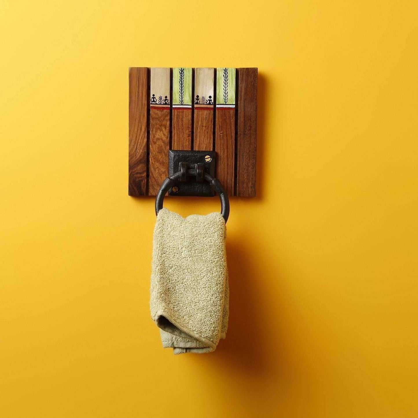 Handcrafted Wooden Towel Hanger|Towel Holder|Towel Hanger kitchen/Living Room - artystagallery
