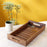 Handmade Rectangle Sheesham Wooden Tray/Serving Trays/Home Décor/Gift Items - artystagallery