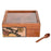 Handmade Wooden Utility/ Wooden Masala Box With Spoon- Spice Box For Kitchen With 4 Container - artystagallery