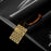 Hexa Taj Golden Brass Metal Bookmark with Golden Tassel - artystagallery