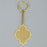Noor Collection Taj Jaali Brass Key Chain - artystagallery