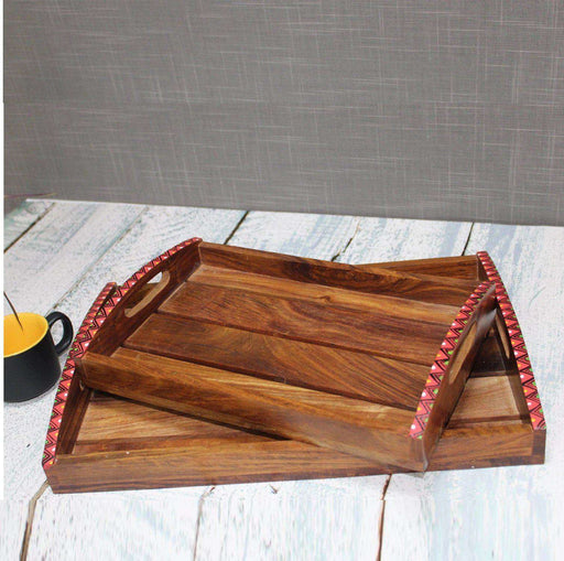 Rectangle Wooden Serving Tray - artystagallery