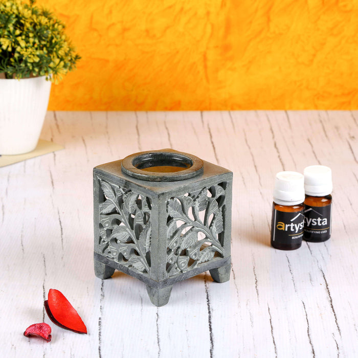 Soapstone Aroma Oil Diffuser With Two Fragrance - artystagallery