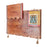 'Warli Square' Wooden Handpainted Name Plate